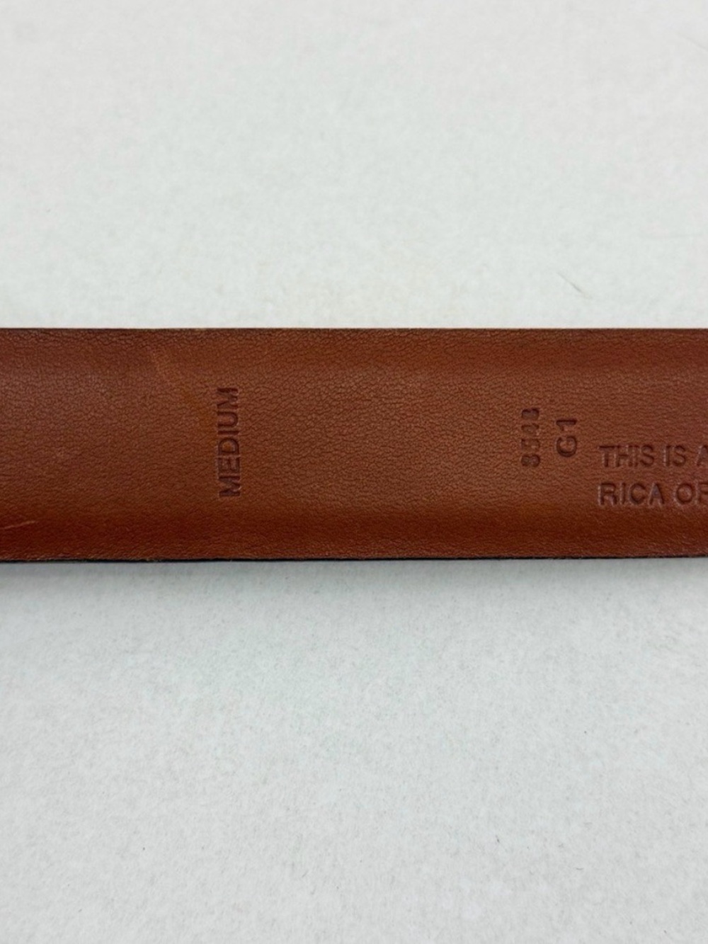 Vintage Coach Belt Medium - Picture 6 of 7